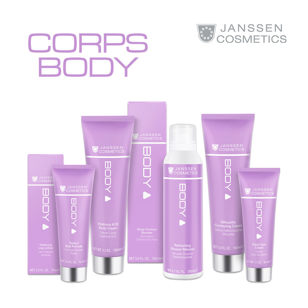 JANSSEN BODY DOCUMENTATION Francais Janssen Cosmetics