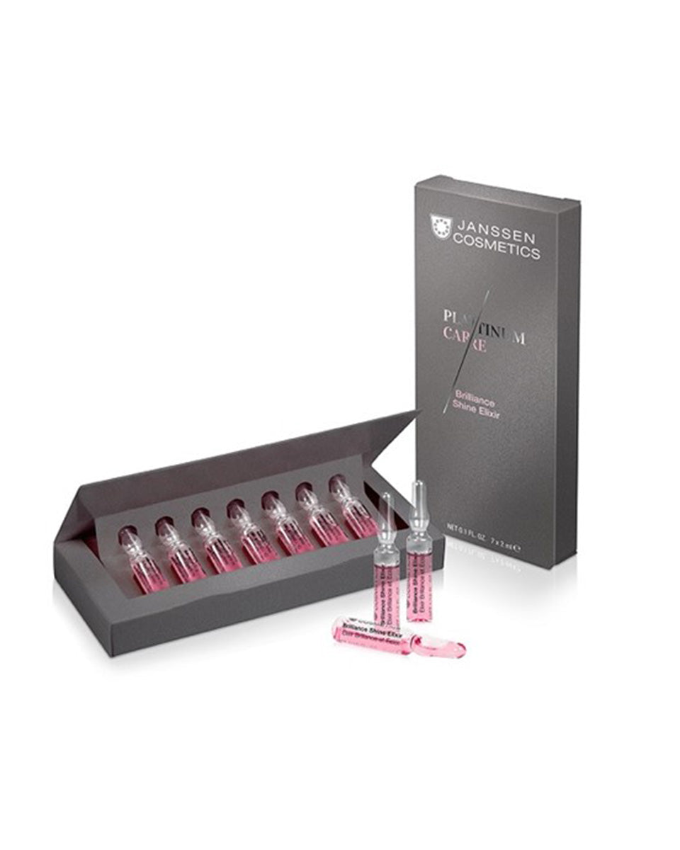 Janssen Platinum Care Brilliance Shine Elixir Vials 7 x 2ml - Janssen Cosmetics