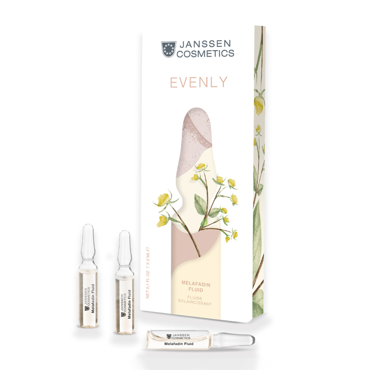 Janssen Vials Skin Melafadin Evenly 7 x 2ml Janssen Cosmetics