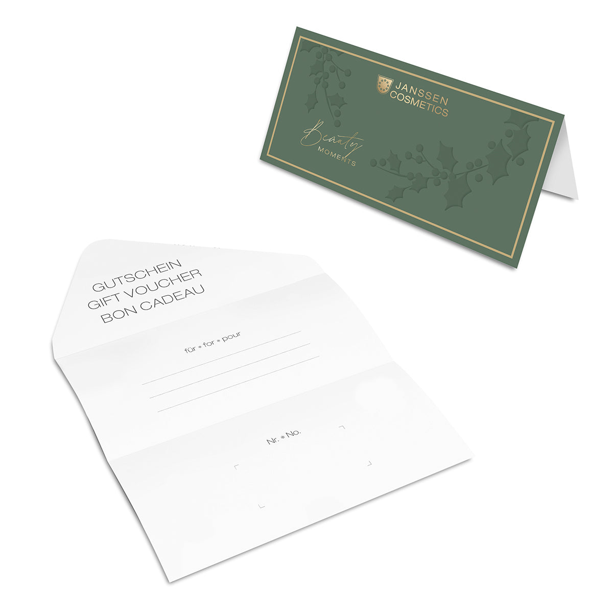 Janssen Gift Card (Limited Edition) - Janssen Cosmetics