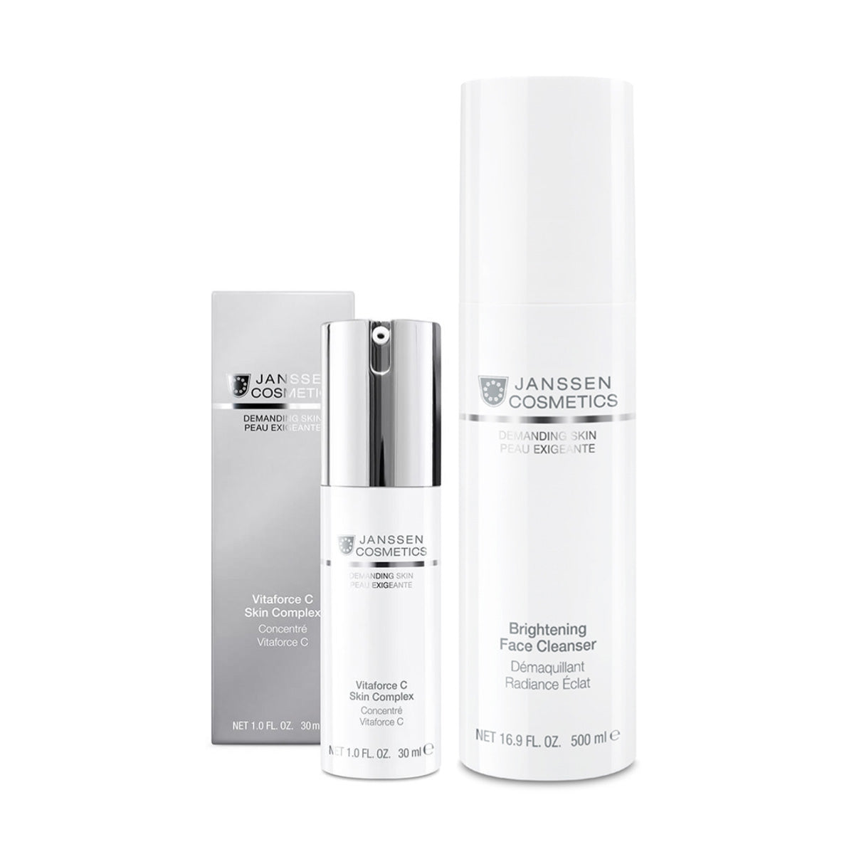 Janssen Brightening Face Cleanser 500 ml and Vitaforce C skin complex - Janssen Cosmetics